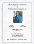 Pamphlet: [Funeral Program for William Allen Hudgins, Sr., June 17, 2011]