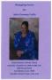 Pamphlet: [Funeral Program for Anita Grennaye Loftis, November 13, 2010]