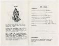 Thumbnail image of item number 2 in: '[Funeral Program for Beatrice Martin, June 11, 1980]'.