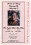 Pamphlet: [Funeral Program for Josephine Lolita Allen Mathis, October 19, 2007]