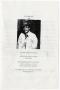 Pamphlet: [Funeral Program for Rosetta May, July 2, 1990]