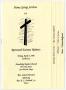 Primary view of [Funeral Program for Earnest Roberts, April 5, 1996]