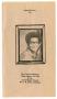 Pamphlet: [Funeral Program for Carolyn Robertson, January 24, 1986]