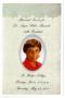Pamphlet: [Memorial Program for Angie Stokes Runnels, May 22, 2008]
