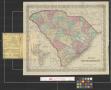 Map: Colton's South Carolina, 1861.