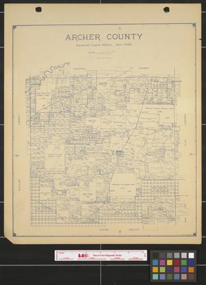 Primary view of object titled 'Archer County.'.