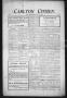 Thumbnail image of item number 1 in: 'Carlton Citizen. (Carlton, Tex.), Vol. 43, No. 4, Ed. 1 Friday, October 2, 1914'.
