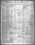 Primary view of Houston Daily Mercury (Houston, Tex.), Vol. 5, No. 272, Ed. 1 Tuesday, July 22, 1873