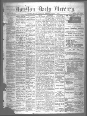 Primary view of object titled 'Houston Daily Mercury (Houston, Tex.), Vol. 6, No. 22, Ed. 1 Wednesday, October 1, 1873'.