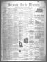 Primary view of Houston Daily Mercury (Houston, Tex.), Vol. 6, No. 46, Ed. 1 Thursday, October 30, 1873