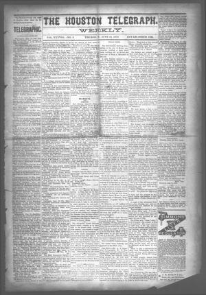 Primary view of object titled 'The Houston Telegraph (Houston, Tex.), Vol. 38, No. 9, Ed. 1 Thursday, June 13, 1872'.