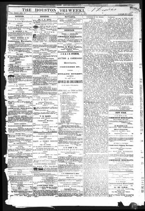 Primary view of object titled 'The Houston Tri-Weekly Telegraph (Houston, Tex.), Vol. 31, No. 69, Ed. 1 Friday, August 25, 1865'.
