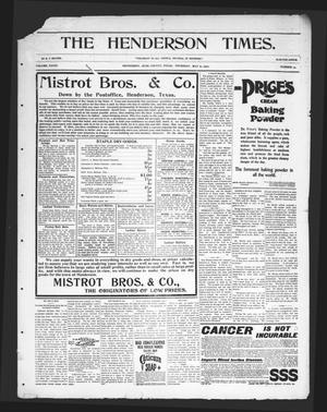 The Henderson Times.  (Henderson, Tex.), Vol. 41, No. 19, Ed. 1 Thursday, May 17, 1900