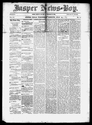The Jasper News-Boy (Jasper, Tex.), Vol. 8, No. 12, Ed. 1 Wednesday, July 30, 1873