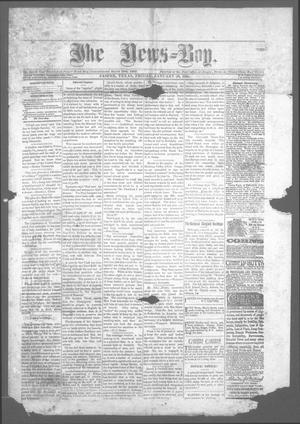 Primary view of object titled 'The News=Boy (Jasper, Tex.), Ed. 1 Friday, January 30, 1885'.