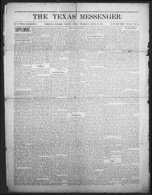 The Texas Messenger (Corsicana, Tex.), Vol. 3, No. 32, Ed. 1 Thursday, August 31, 1882
