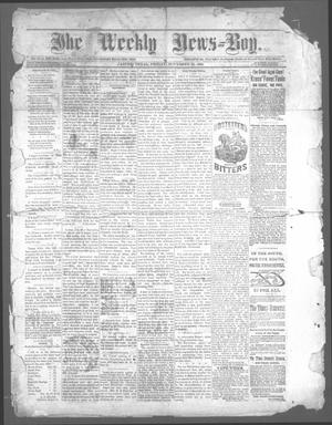 The Weekly News=Boy, Ed. 1 Friday, November 28, 1884
