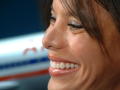 Photograph: [Close-up of Milka Duno smiling]