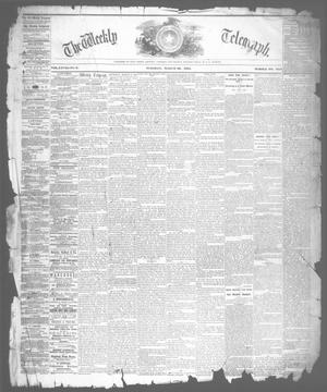 Primary view of The Weekly Telegraph (Houston, Tex.), Vol. 27, No. 2, Ed. 1 Tuesday, March 26, 1861