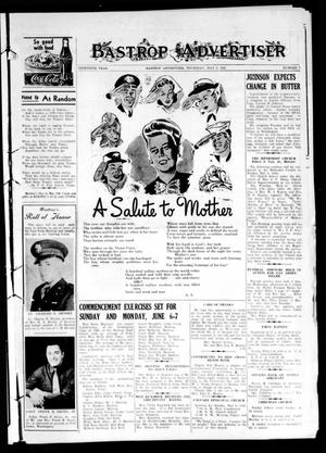 Primary view of object titled 'Bastrop Advertiser (Bastrop, Tex.), Vol. 90, No. 7, Ed. 1 Thursday, May 6, 1943'.