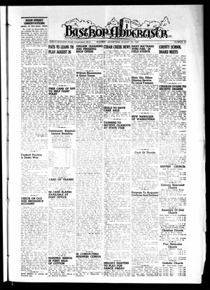 Primary view of object titled 'Bastrop Advertiser (Bastrop, Tex.), Vol. 97, No. 25, Ed. 1 Thursday, August 18, 1949'.