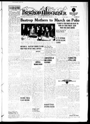 Primary view of object titled 'Bastrop Advertiser (Bastrop, Tex.), Vol. 99, No. 49, Ed. 1 Thursday, January 31, 1952'.
