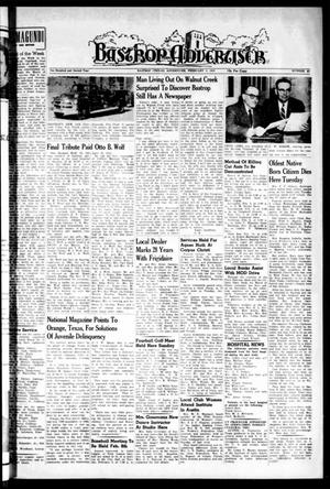 Primary view of object titled 'Bastrop Advertiser (Bastrop, Tex.), Vol. 102, No. 49, Ed. 1 Thursday, February 3, 1955'.