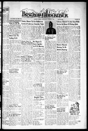 Primary view of object titled 'Bastrop Advertiser (Bastrop, Tex.), Vol. 103, No. 35, Ed. 1 Thursday, October 27, 1955'.