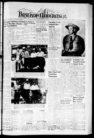 Primary view of object titled 'Bastrop Advertiser (Bastrop, Tex.), Vol. 107, No. 3, Ed. 1 Thursday, March 19, 1959'.
