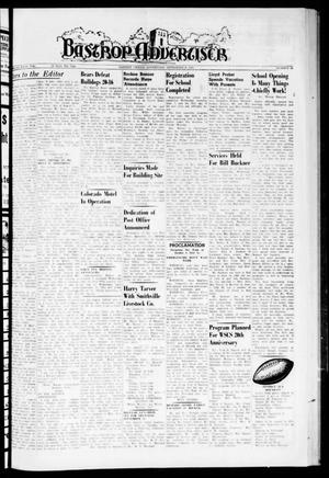 Primary view of object titled 'Bastrop Advertiser (Bastrop, Tex.), Vol. 108, No. 28, Ed. 1 Thursday, September 8, 1960'.