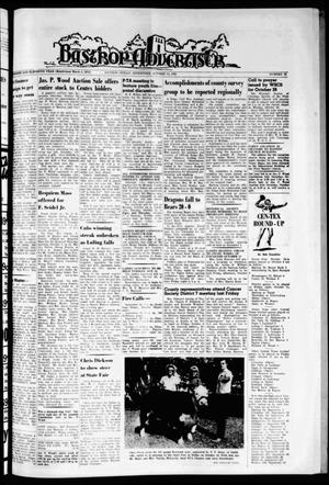 Primary view of object titled 'Bastrop Advertiser (Bastrop, Tex.), Vol. 111, No. 32, Ed. 1 Thursday, October 10, 1963'.