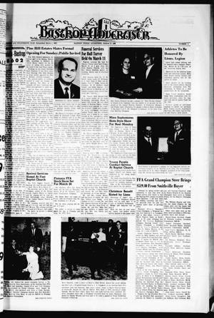 Primary view of object titled 'Bastrop Advertiser (Bastrop, Tex.), Vol. 114, No. 3, Ed. 1 Thursday, March 17, 1966'.