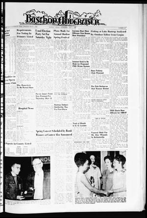 Primary view of object titled 'Bastrop Advertiser (Bastrop, Tex.), Vol. 114, No. 10, Ed. 1 Thursday, May 5, 1966'.