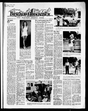 Primary view of object titled 'Bastrop Advertiser and Bastrop County News (Bastrop, Tex.), Vol. [118], No. 25, Ed. 1 Thursday, August 19, 1971'.