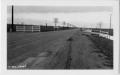 Photograph: [Photograph of Barricades at East End of Project #2]