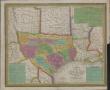 Map: New map of Texas : with the contiguous American & Mexican states / by…