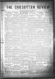 Newspaper: The Crosbyton Review. (Crosbyton, Tex.), Vol. 4, No. 40, Ed. 1 Thursd…