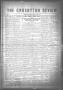 Newspaper: The Crosbyton Review. (Crosbyton, Tex.), Vol. 10, No. 15, Ed. 1 Frida…