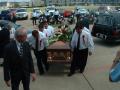 Thumbnail image of item number 1 in: '[Men carrying casket]'.