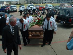 Primary view of [Men carrying casket]