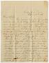 Primary view of [Letter from Paul Osterhout to Junia Roberts Osterhout, April 18, 1881]
