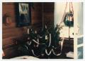 Photograph: [Photograph of the Weber Sunday House Decorated for Christmas]