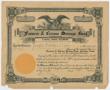 Primary view of [Stock Share Certificate From Farmers & Citizens Savings Bank]