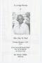 Primary view of [Funeral Program for Ora B. Ford, December 7, 1993]