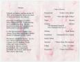 Thumbnail image of item number 2 in: '[Funeral Program for Mildred Lee Johnson Burleson, October 21, 2003]'.