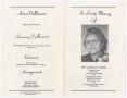 Thumbnail image of item number 3 in: '[Funeral Program for Estella P. Burns, July 28, 1980]'.