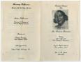 Thumbnail image of item number 3 in: '[Funeral Program for Elvanna Burrowes, April 15, 1983]'.