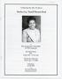 Pamphlet: [Funeral Program for Lue Terrell Phoenix Byrd, September 2006]