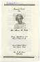 Pamphlet: [Funeral Program for Minnie M. Fields, September 30, 1983]