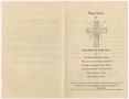 Thumbnail image of item number 3 in: '[Funeral Program for Willie Ann Norman Harper, March 10, 1959]'.